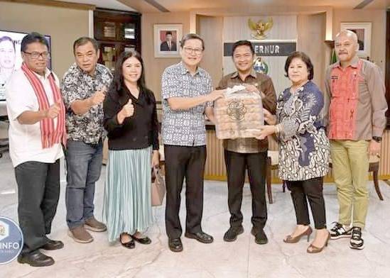 Bupati Karo Sampaikan Penyelenggaraan Karo Agro Expo 2023 kepada Gubernur Sumut