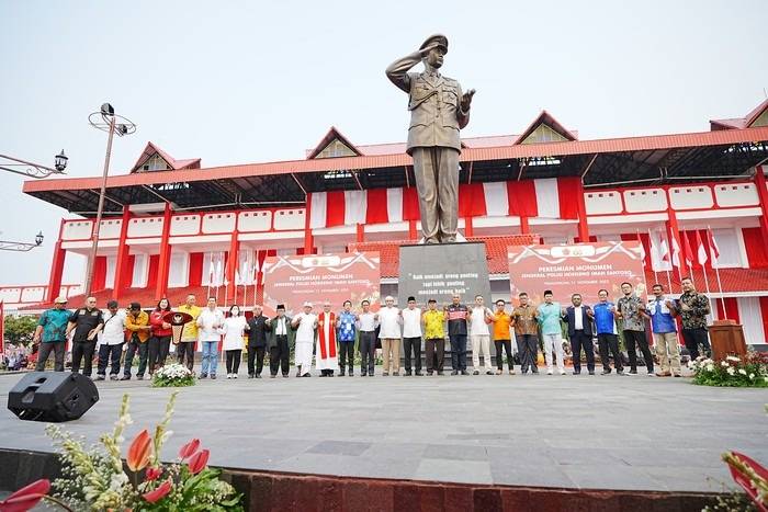 Kapolri dan Panglima TNI Hadiri Deklarasi Pemilu Damai di Jateng