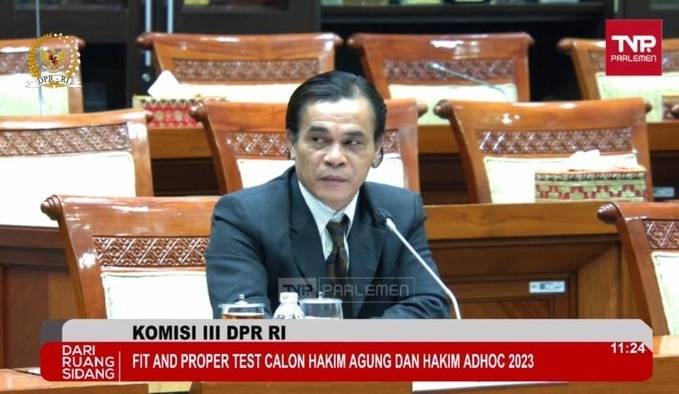 Calon Hakim Ad Hoc Manotar Tampubolon Ternyata Caleg PSI, Komisi III DPR Setop Seleksi