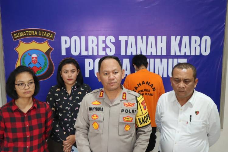Ayah Penganiaya Anak Kandung di Karo Ditangkap Polisi