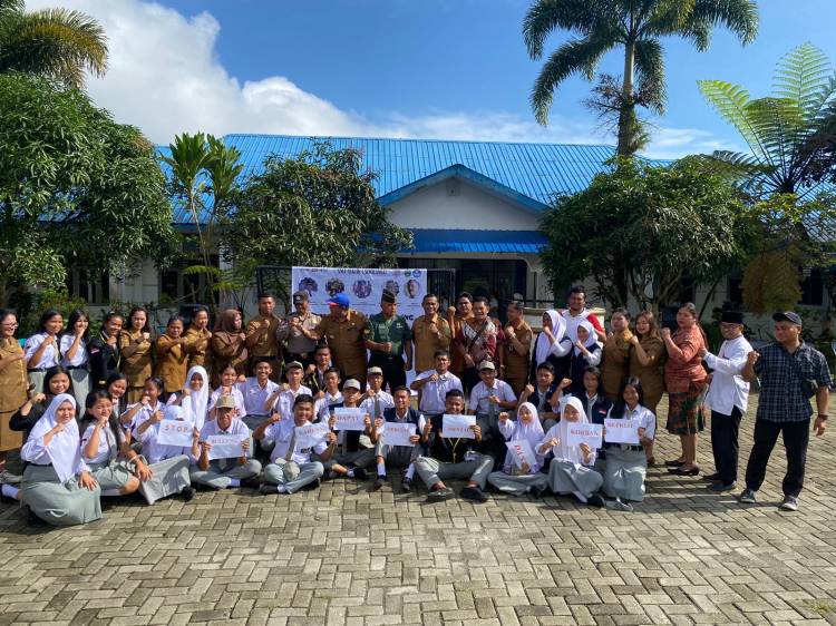 SMAN 1 Sibolangit Teken Anti Roots Perundungan