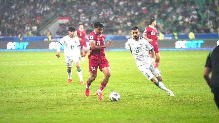 Digempur Habis, Indonesia Menyerah 1-5 dari Irak
