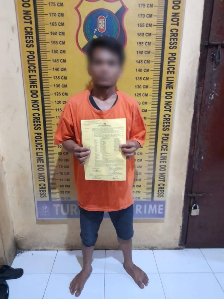 Pencuri Sepeda Motor di Dame Raya Simalungun Ditangkap Polisi