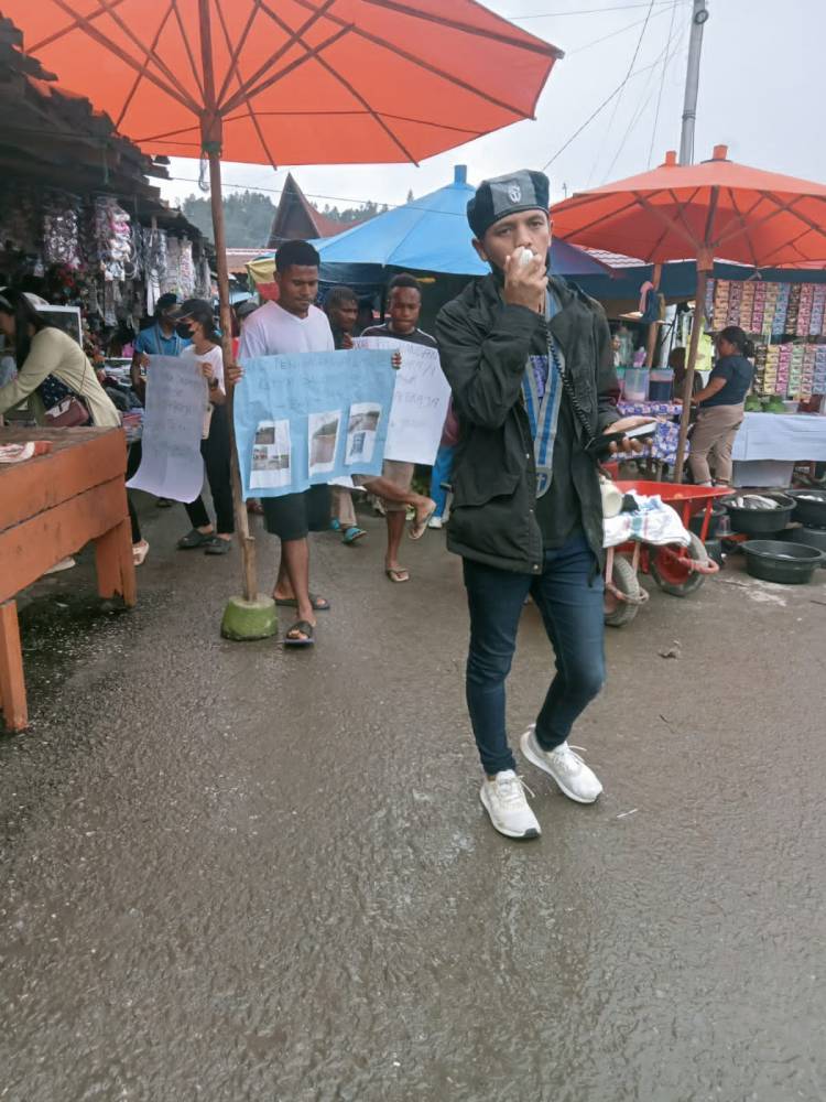 GMKI Tarutung Galang Dana untuk Korban Bencana Alam di Samosir dan Humbahas