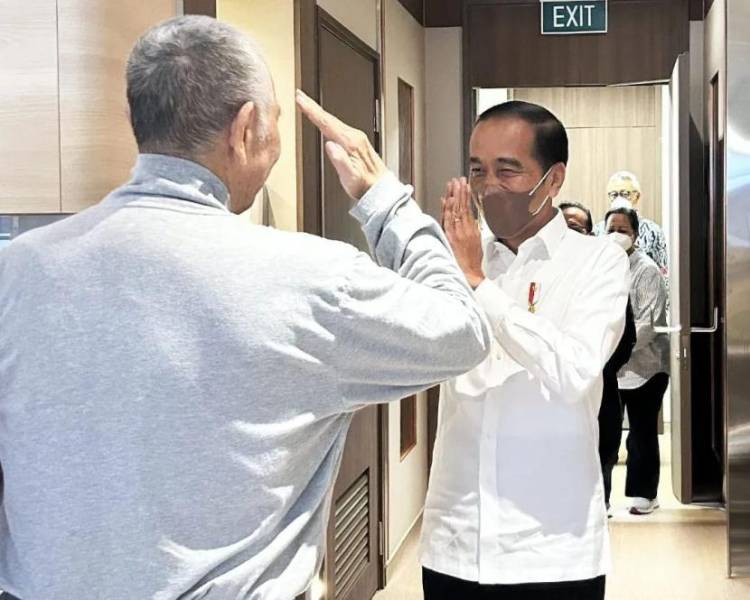 Usai Jenguk Luhut di Singapura, Jokowi: Kondisi Beliau Semakin Membaik