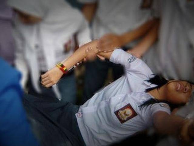 Puluhan Siswi SMA Negeri 1 Tigabinanga Karo Kesurupan
