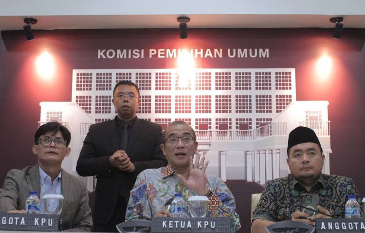 KPU Tetapkan Pasangan Capres-Cawapres 13 November