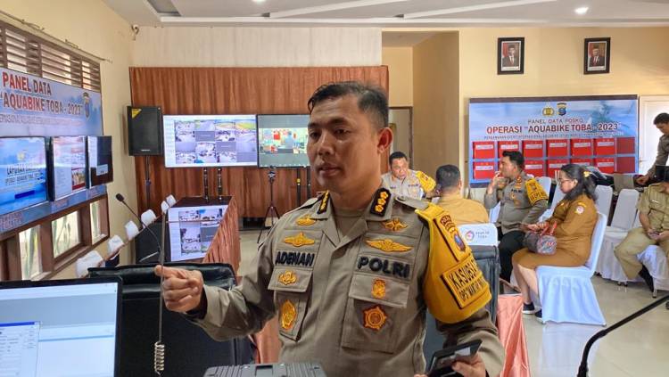 Polda Sumut Pasang Kamera Pemantau Canggih Amankan Aquabike Jetski Danau Toba