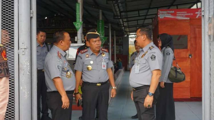 Kunjungi Lapas Kelas I Medan, Kakanwil Kemenkumham Sumut Tekankan Sejumlah Hal