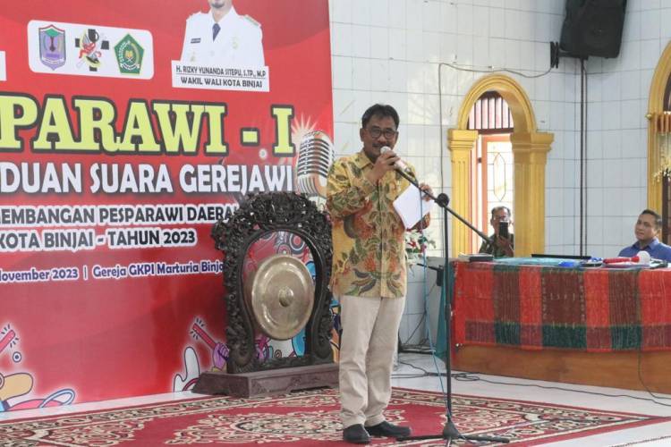 Wali Kota Buka Pesparawi ke-1 Kota Binjai