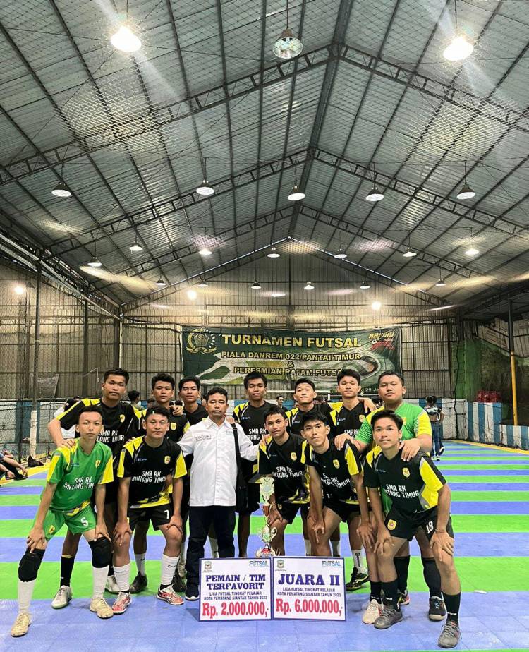 SMA Swasta Bintang Timur Raih Juara 2 Liga Futsal antar Pelajar Pematangsiantar