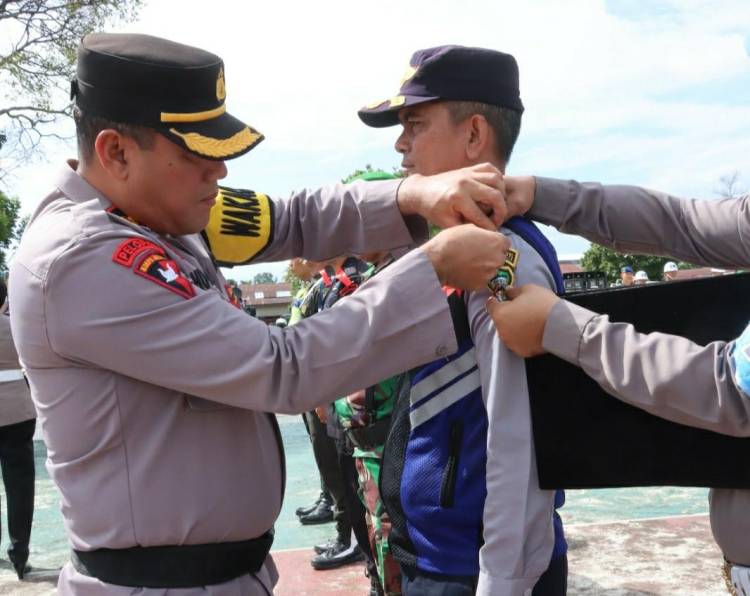 Polres Pematangsiantar Gelar Apel Pasukan Ops Lilin Toba