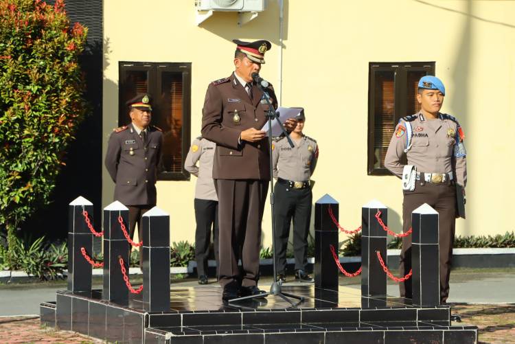 Polres Samosir Gelar Upacara Peringatan Hari Bela Negara ke-75