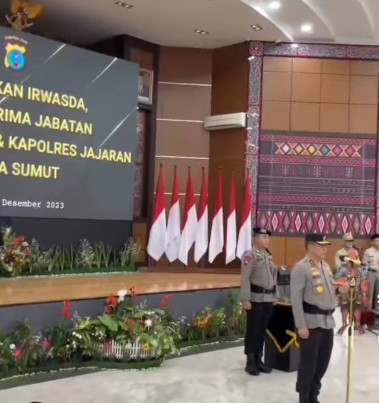 Sejumlah PJU dan Kapolres di Jajaran Polda Sumut Bergeser Posisi