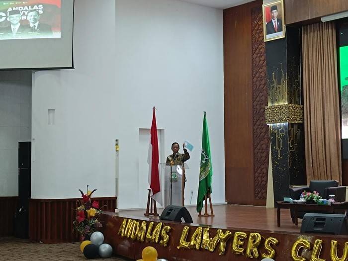 Mahfud Kritik Food Estate saat Bicara Visi-Misi soal Pertanian di Unand