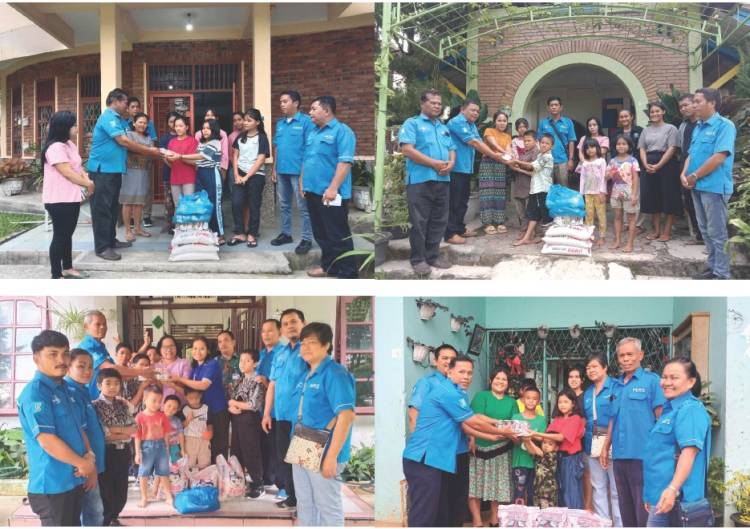 Harian SIB Berbagi Kasih dengan 4 Panti Asuhan di Siantar-Simalungun