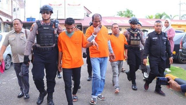 Bawa Kabur Pengungsi Rohingya ke Sumut, 3 Pria di Aceh Ditangkap