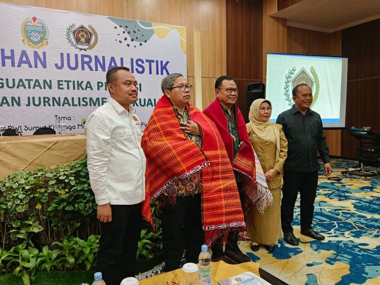 DKP PWI Sumut Gelar Pelatihan Jurnalistik Penguatan Etika Profesi Wujudkan Jurnalisme Berkualitas