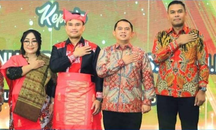 Bupati Erik Adtrada Sambut Kapolres Labuhanbatu Dr Bernhard Malau
