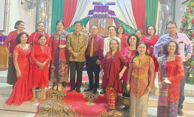 Karev Marpaung Bermazmur di BKAG Berbasis Nasionalisme