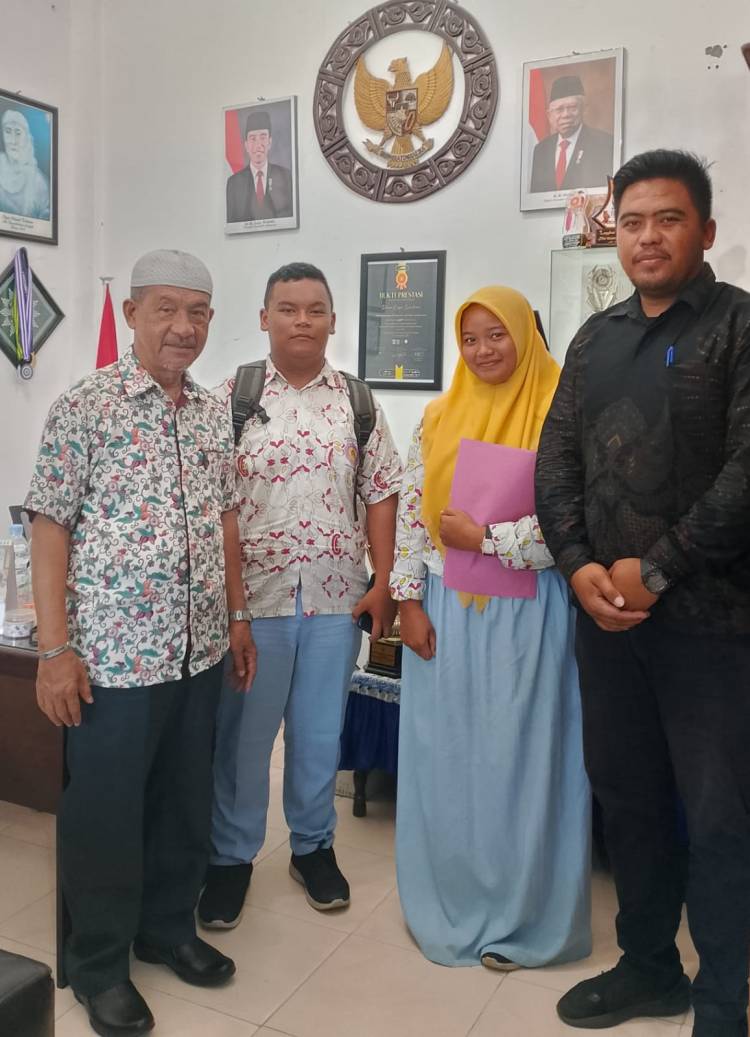 Dua Pelajar SMA Muhammadiyah 9 Kualuh Hulu Ikut Kejurda Panahan di Medan