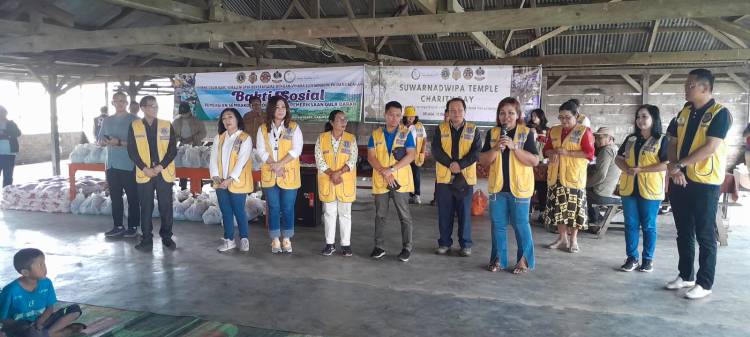 Lions Club Bersama TSR Gelar Bakti Sosial di Karo