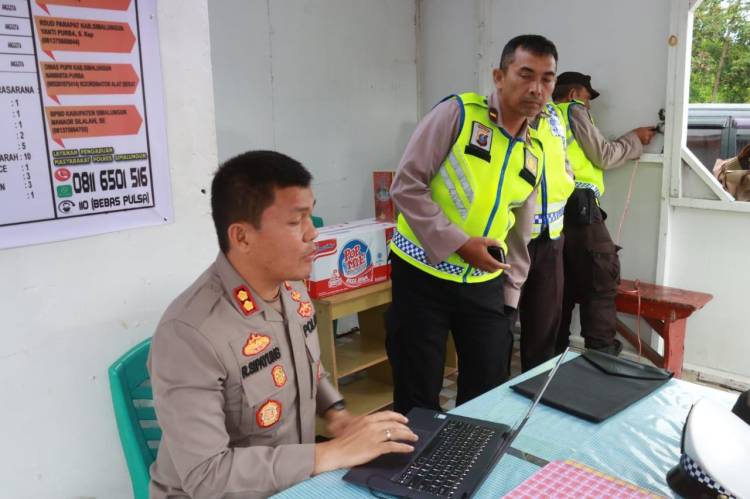 Kapolres Simalungun Pimpin Uji Petik Aplikasi SOT Polri Guna Optimalkan Operasi Lilin Toba 2023