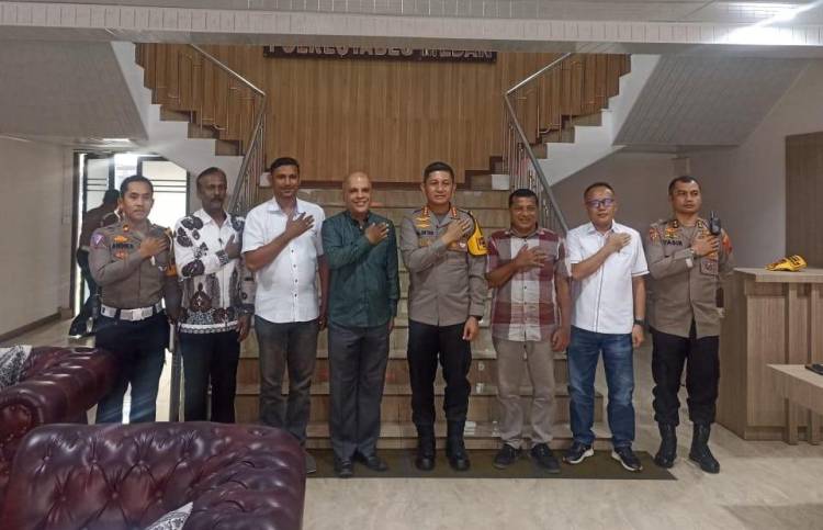 Jelang Devawali, Parisada Hindu Audiensi ke Polrestabes Medan