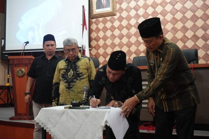 Kanwil Kemenag - KIP Sumut Jalin Kerjasama Kuatkan Transparansi dan Integritas