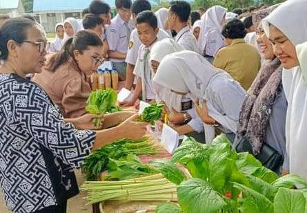 SMAN 2 Bandar Gelar Produk dan Panen Karya P5 Gaya Hidup Berkelanjutan