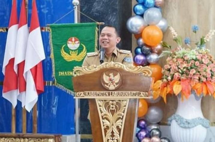 Bupati Erik Minta DWP Labuhanbatu Lebih Rutin Lakukan Kegiatan Sosial