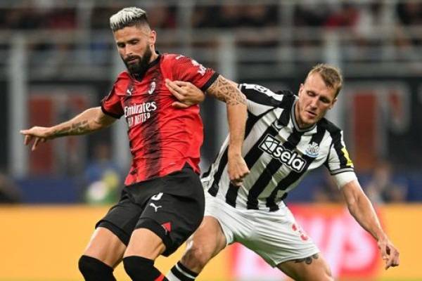 Newcastle Jalani Laga Hidup dan Mati Lawan AC Milan