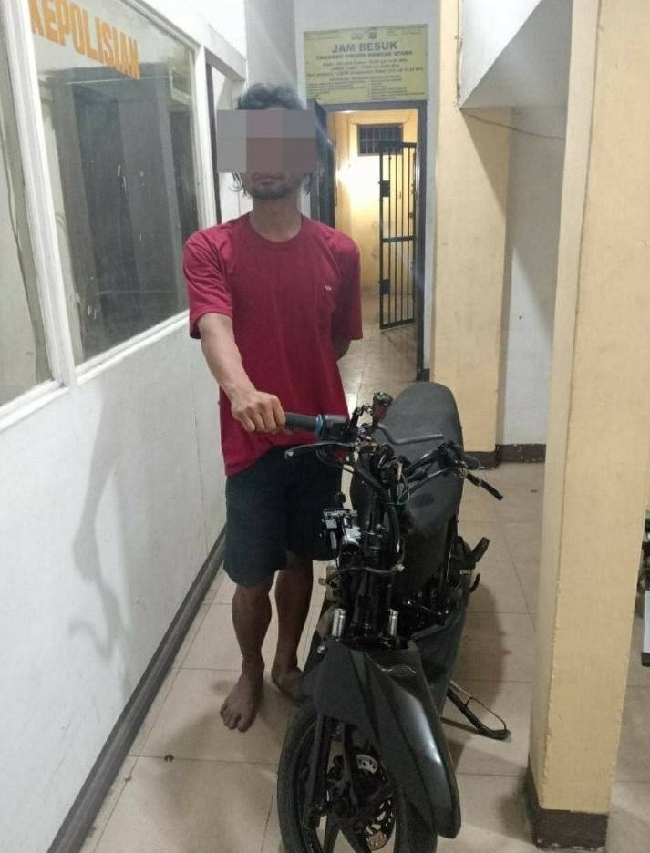 Pelaku Curat Ditangkap Petugas Reskrim Polsek Siantar Utara