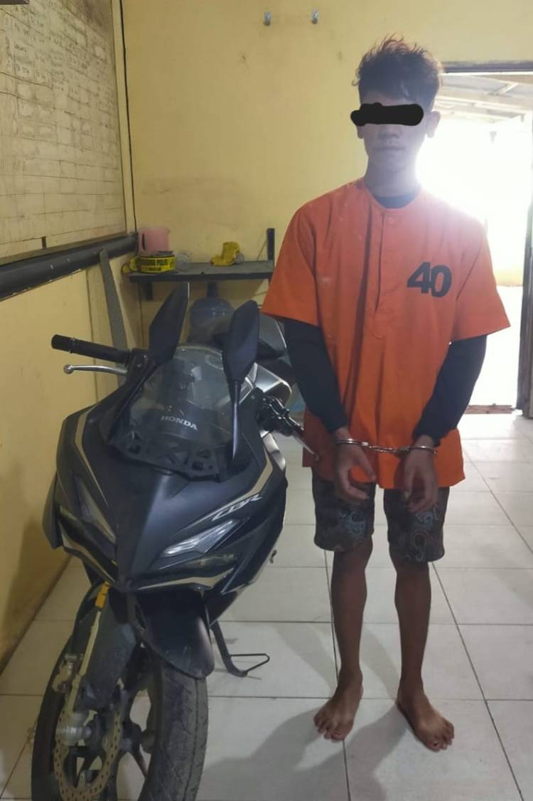 Curi Sepeda Motor di Sergai, Warga Samosir Dibekuk di Pekanbaru
