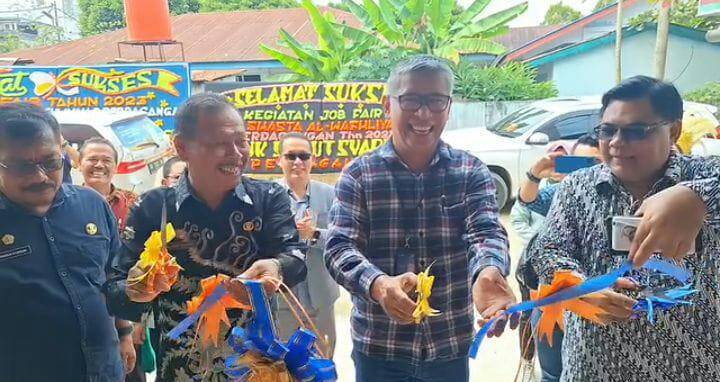 SMK Swasta Al Washliyah 2 Perdagangan Gelar Job Fair