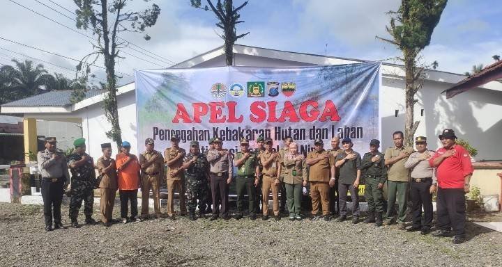 Polsek Bahorok Laksanakan Simulasi Penanganan Kebakaran Hutan dan Lahan