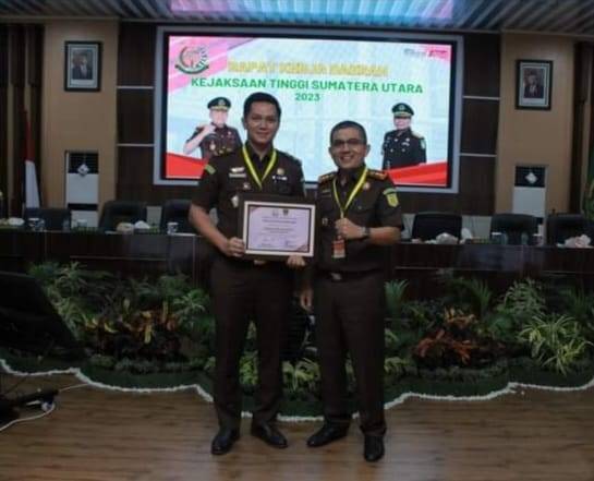 Kejari Gunungsitoli Diapresiasi Peringkat ke-2 Kinerja dan Penanganan Tipikor