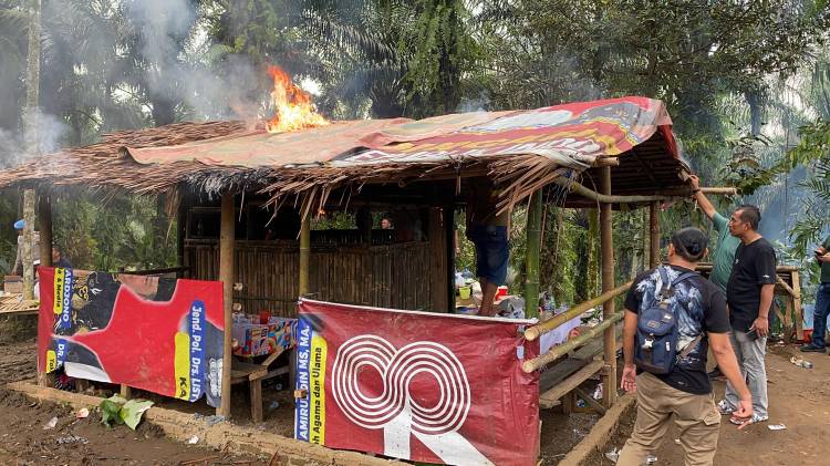 Polrestabes Medan Rubuhkan 4 Pondok Lokasi Judi dan Narkoba