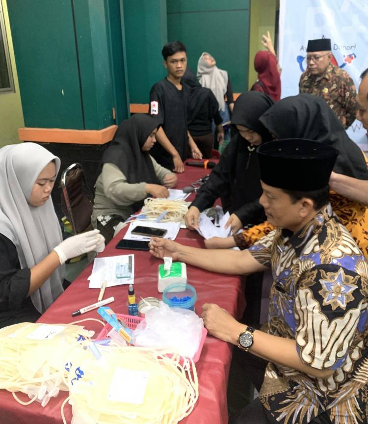 Kanwil Kemenag Sumut Gelar Donor Darah