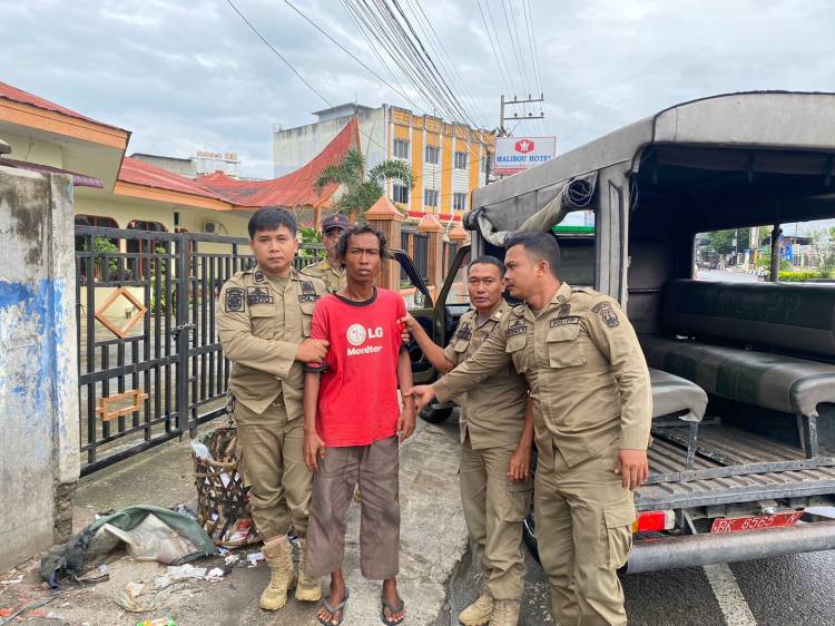 Sempat Viral, ODGJ Diamankan Satpol PP Tebingtinggi