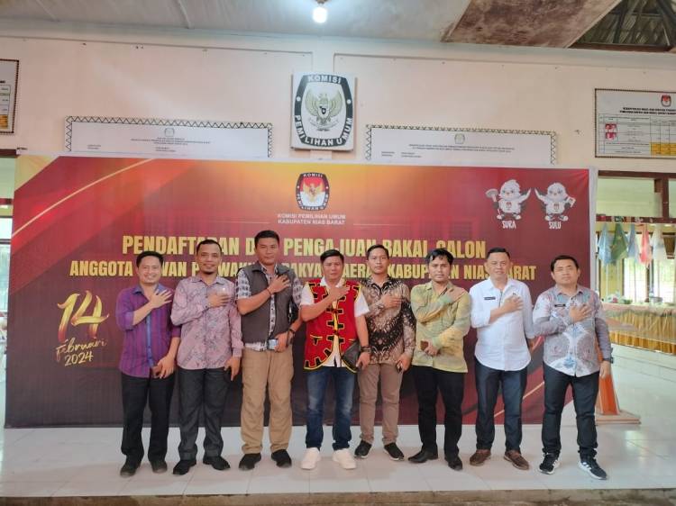 Komisioner KPU Provinsi Kunker ke KPU Nisbar
