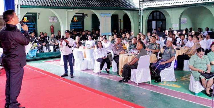 Bupati Simalungun Hadiri Pisah Sambut Dandenpom I/1 Pematangsiantar