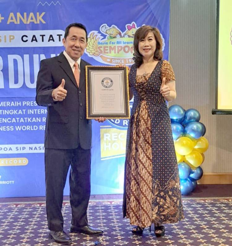 Sempoa SIP Indonesia Pecahkan Rekor Dunia