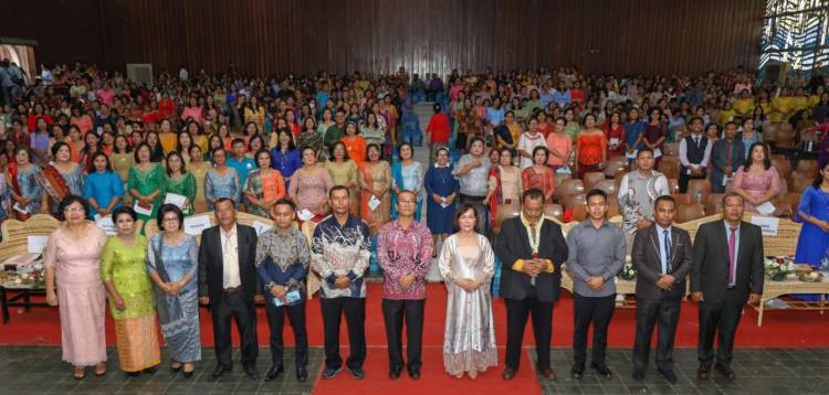 Jajaran Disdik Pematangsiantar Gelar Perayaan Nataru