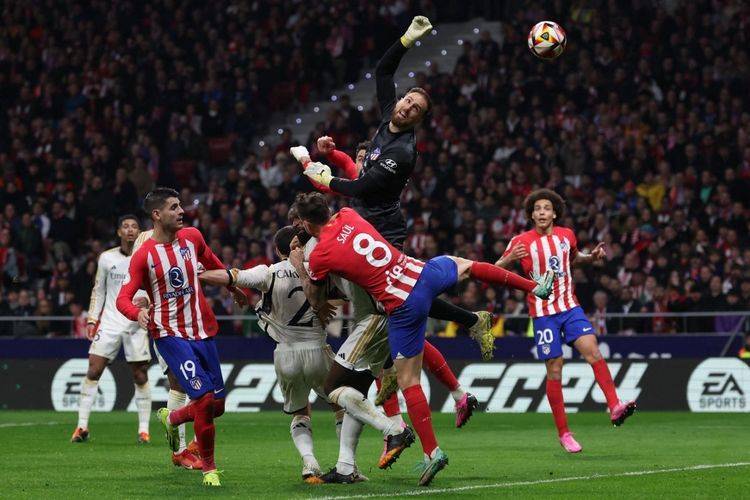 Menang 4-2, Atletico Singkirkan Real Madrid dari Copa Del Rey