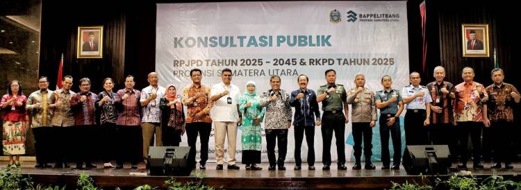 Sekdaprov Harap RPJPD Sumut 2025-2045 Selaras dengan Visi Indonesia Emas