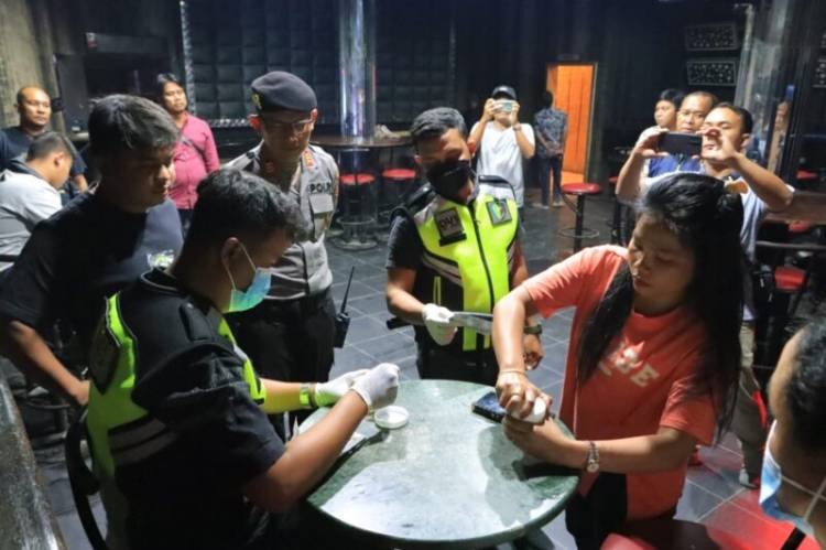Kelab Malam dan Karaoke di Rantauprapat Dirazia Tim Gabungan