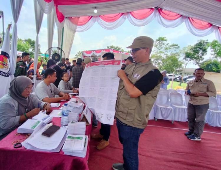 KPU Sergai Gelar Simulasi Pemungutan dan Rekapitulasi Suara di Dolokmasihul