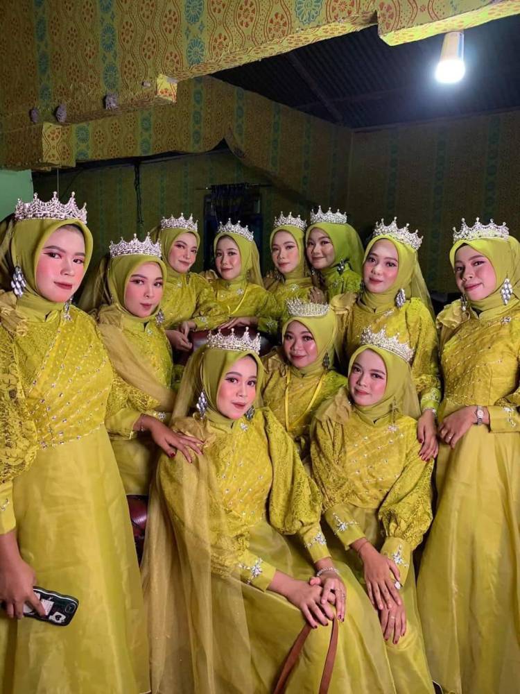 Kualabangka Juara Festival Seni Qasidah Putri Tingkat Kecamatan Kualuh Hilir 2024