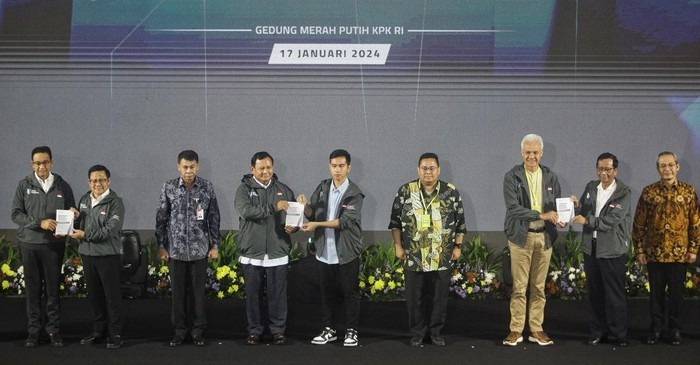 Tiga Capres Adu Gagasan Antikorupsi